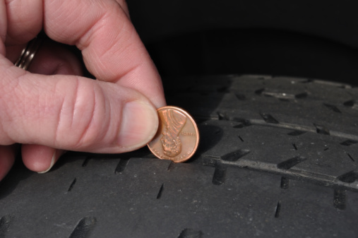 Inspecting Tyre Tread