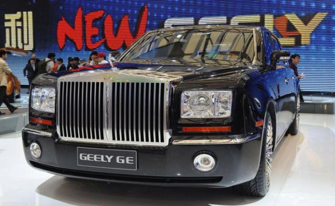 Geely GE - Rolls-Royce Phantom