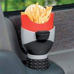 French-fry cup holder