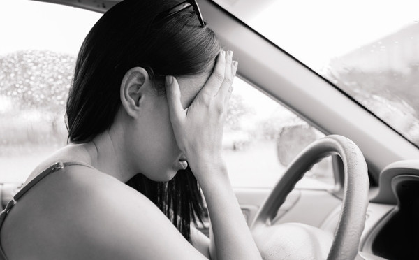 frustrated women driver_istock