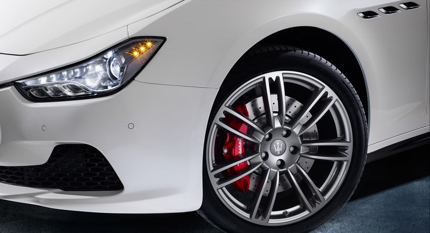 Maserati Ghibli - front wheels