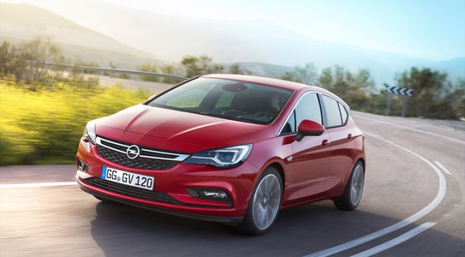 Opel Astra - front